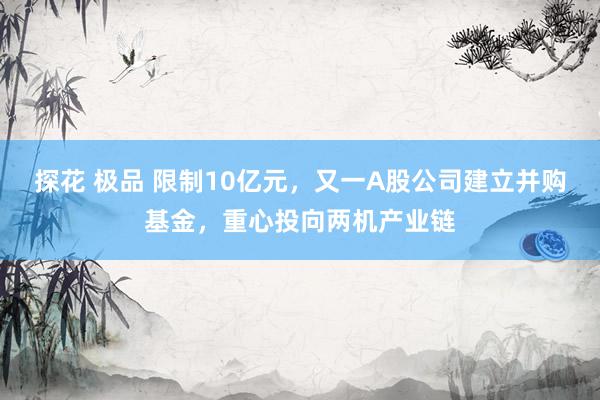 探花 极品 限制10亿元，又一A股公司建立并购基金，重心投向两机产业链